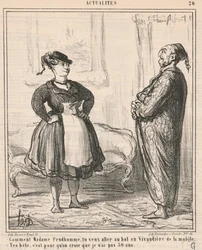 Hvordan Madame Prudhomme ... Som en vivandière ...