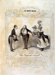 Idéer og legender Philipon under titlen Les Cent og Robert Macaire