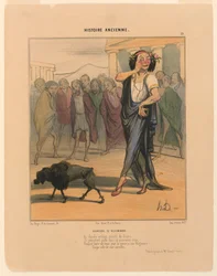 Youth of Alcibiades, plade 19 fra den antikke historie
