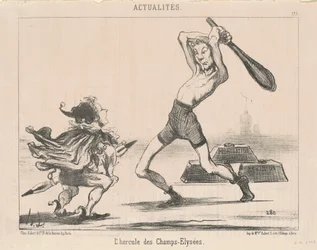 Hercules på Champs-Elysées