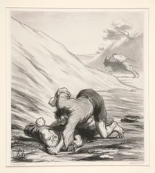 Æslet og de to tyve, fra Kunstnererindringer