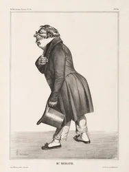 La Caricature, Pl. 314, Comte de. Keratry, 1833.