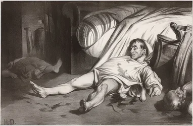 Rue Transnonain, den 15. april 1834. 1834