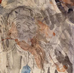 Studie af en advokat; Etude d "un Avocat; Ære Daumier