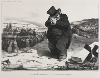 The Monthly Association plade 22: Failed Lafayette! Det tjener dig ret, min gamle ven!, 1834.