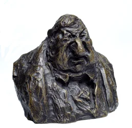 Busterne af "Celebrites du Juste Milieu" "" karikatur af Jean Marie Fruchard (1786 - 1872), stedfortræder. Le Degout personificeret 