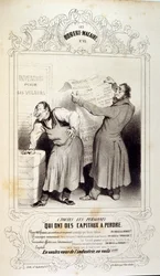 illustrationer om ideer og legender Philipon under titlen Les Cent og Robert Macaire