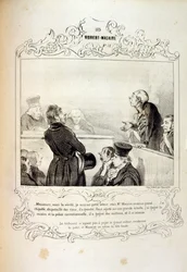 illustrationer om ideer og legender Philipon under titlen Les Cent og Robert Macaire