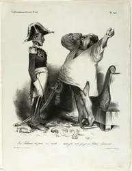 "- Herre! Lissabon er blevet erobret. - aaaah!!! ... og jeg drømte, at jeg havde kæmpet modigt!", plade 304