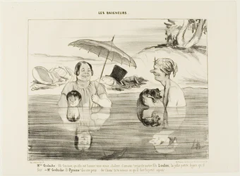 Madame Greluche: "Åh, Gustave, hvor er det godt! En rigtig beroligende varme! Se vores søn Loulou, hvor han dog ser sød ud!" Hr. Greluche: "Og Pyramus, han er bange, bange som en hund. Hvis du bare vidste, hvad han laver lige nu, den lille slyngel", plade 