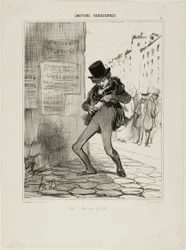 Røvet! Empty-Pocket Street..., planche 13 fra Émotions Parisiens