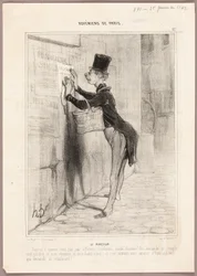 Plakatmanden, planche 17 fra Bohémiens de Paris