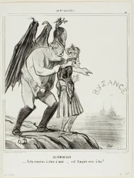 Fristeren. "- Hvis du accepterer at tilhøre mig ... vil dette imperium være dit," plade 40 fra Actualités