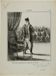 "Hvad med det ..., de ser ikke ud til at være interesseret i mig mere," plate 89 fra Actualités