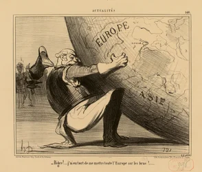 Aktualiteter nr. 146: - Søren! ... Jeg gjorde uret i at tage hele Europa på mine skuldre! ...