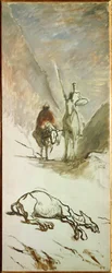 Don Quijote og det døde muldyr