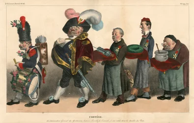 Politisk karikatur (1830), Satirisk i farver
