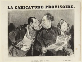 ...Ikke noget særligt? Ikke sandt!, fra serien Types Parisiens fra La Caricature Provisoire