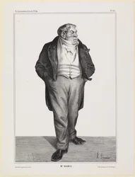 Portræt af M. Baillot