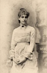 Portræt af Edith Sara Watson 1880 (foto)
