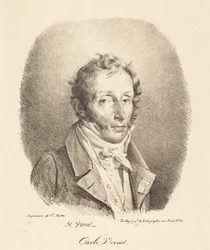 Buste af Carle Vernet