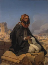 Jeremias på Jerusalems ruiner