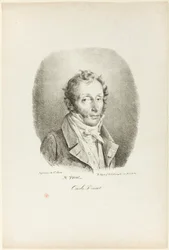 Portræt af Carle Vernet