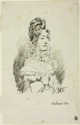 Portræt af Madame Perregaux
