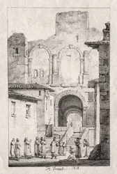 Procession ved Arles