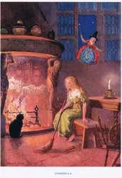 Askepot, illustration fra 