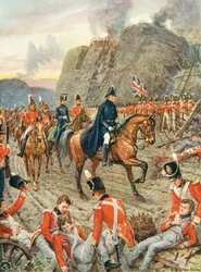 Hertugen af Wellington (1769-1852) ved belejringen af Badajos