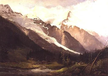 I nærheden af Chamonix