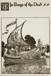 The Barge of the Dead, illustration fra 