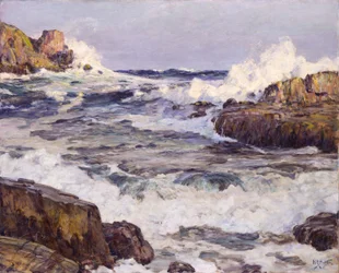 Opklaring efter September Gale--Maine Coast