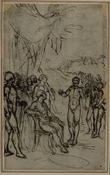 Studie til Lucains "La Pharsale", Canto IV
