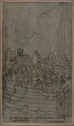 Studie til Lucains "La Pharsale", Canto IX