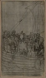 Studie til Lucains "La Pharsale", Canto IX