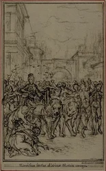 Studie til vignet-forsiden af Lucretius