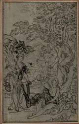 Studie til vignetten i Lucretius