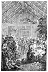 Vinterens forsamling, 1885.
