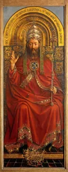 Gud Faderen, midterpanelet på Gent-altertavlen