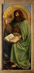 Johannes Døberen, detalje fra Gent-altertavlen