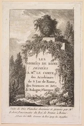 The Evenings of Rome: Titelblad, 1763-1764.