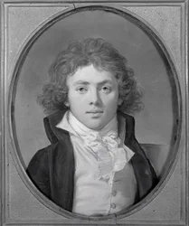 Portræt af Boris Vladimirovich Golytsin, 1791 (pastel på pap)