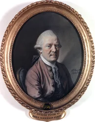 Portræt af Louis Dutens. 1773 (pastel på papir)