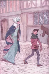 "Jeg var hellere nødt til at gå foran dig som en mand, end at følge ham som en dværg", illustration fra 