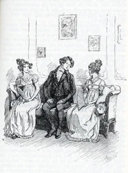 Illustration til "Emma" af Jane Austen (illustration)