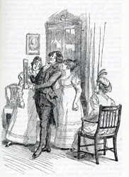 Illustration til "Emma" af Jane Austen (illustration)