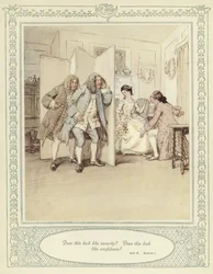 Illustration til Goldsmith