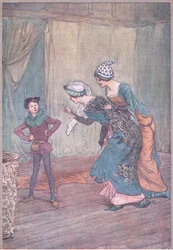"Din lille Jack-A-Lent, har du været tro mod os?", illustration fra 